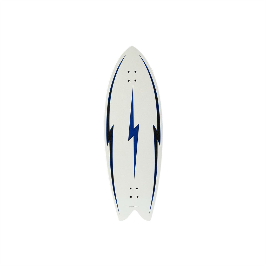 Hamboards - The Pescadito - North Shore White - Deck Only - 43"