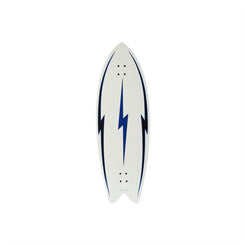Hamboards - The Pescadito - North Shore White - Deck Only - 43"