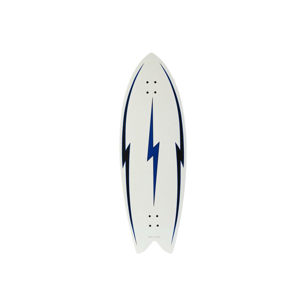 Hamboards - The Pescadito - North Shore White - Deck Only - 43