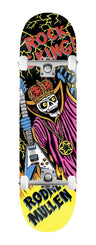 World Industries Rodney Mullen Rock is King EX7 Popsicle Black x Venom Custom Complete Skateboard - 8.5"