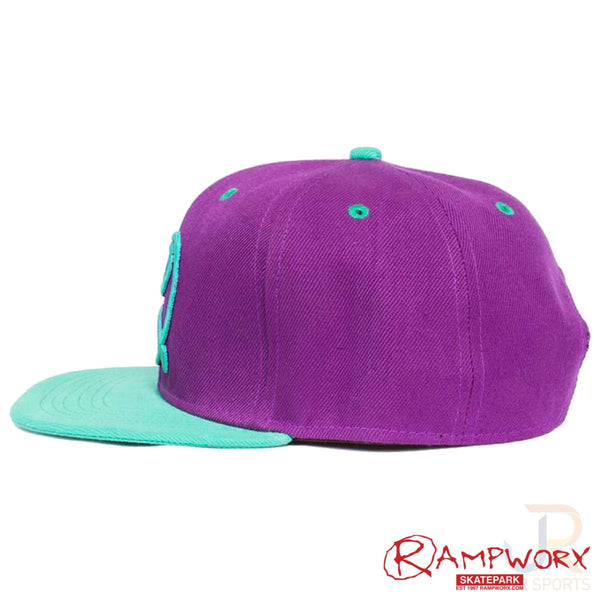 Rampworx Snapbacks LE 97.2 - Purple / Purple / Teal