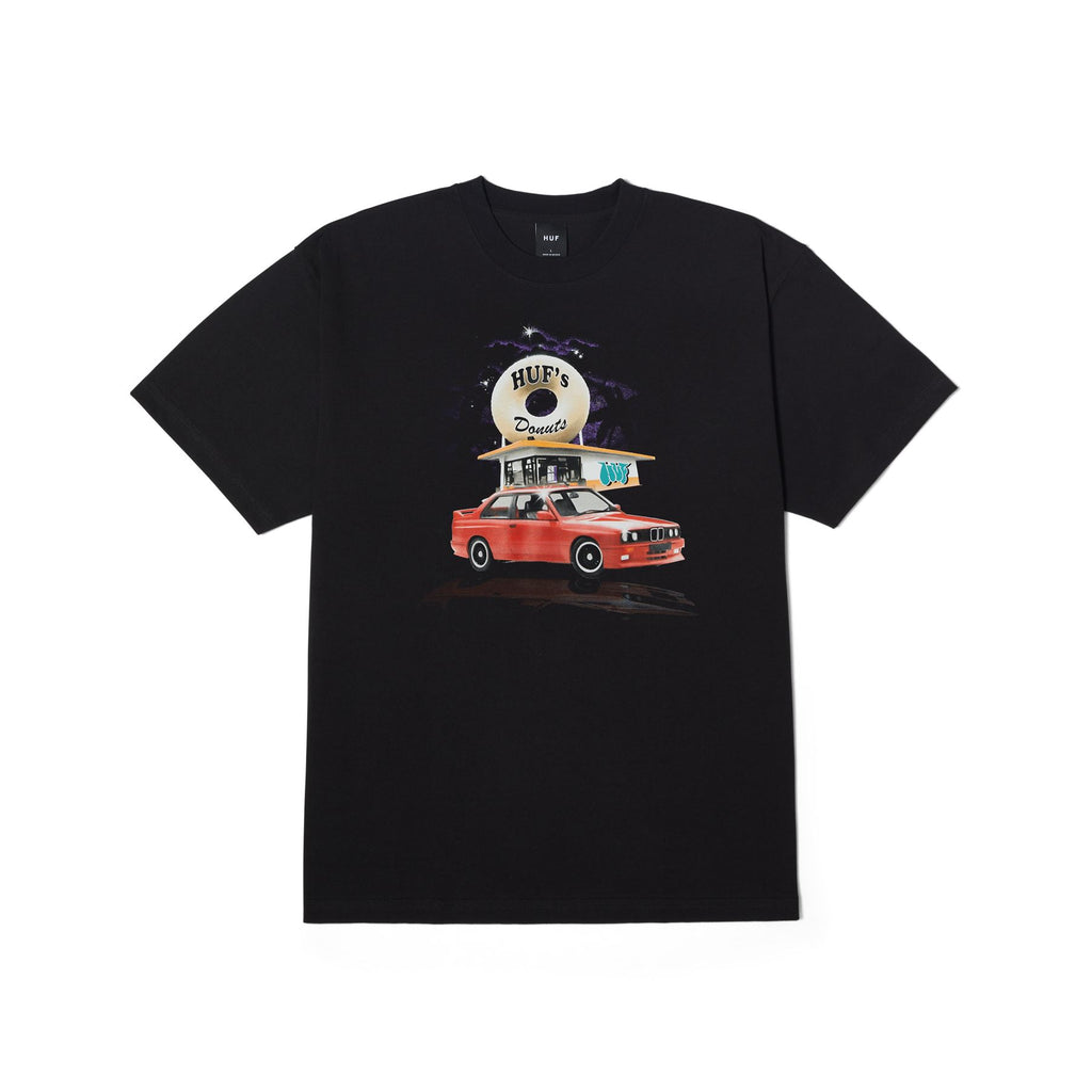 HUF Drive Thru S / S Tee (Black)