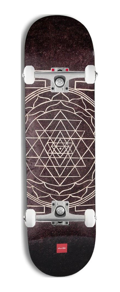 Chocolate Mandala Jordan Trahan x Venom Custom Complete Skateboard - 8.25"