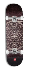 Chocolate Mandala Jordan Trahan x Venom Custom Complete Skateboard - 8.25"