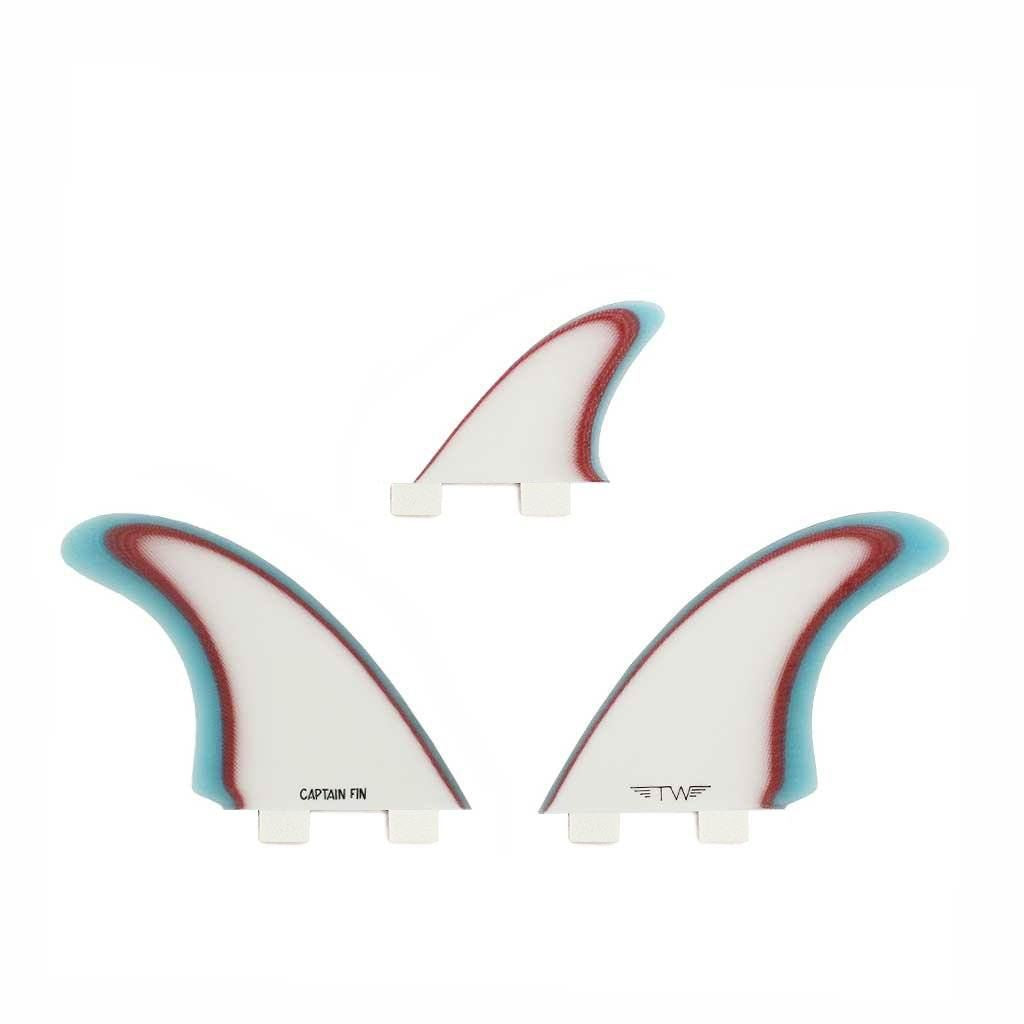 Captain Fin Co - Tyler Warren Twin Especial + Trailer - Medium - Blue (FCS) - M
