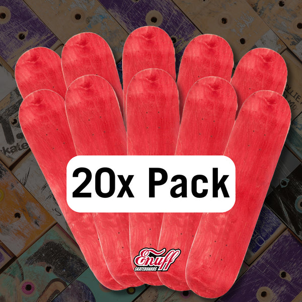 Enuff Blank Red 8.25