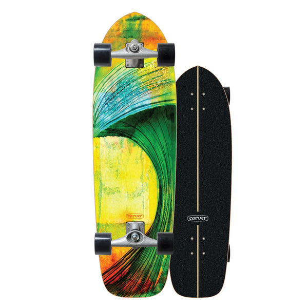 Carver Greenroom Surfskate Cruiser Skateboard CX - 9.875