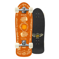 Carver GrlSwirl Sunflower - CX Surfskate Cruiser Skateboard - 10.0" x 31.0" - Skatewarehouse.co.uk