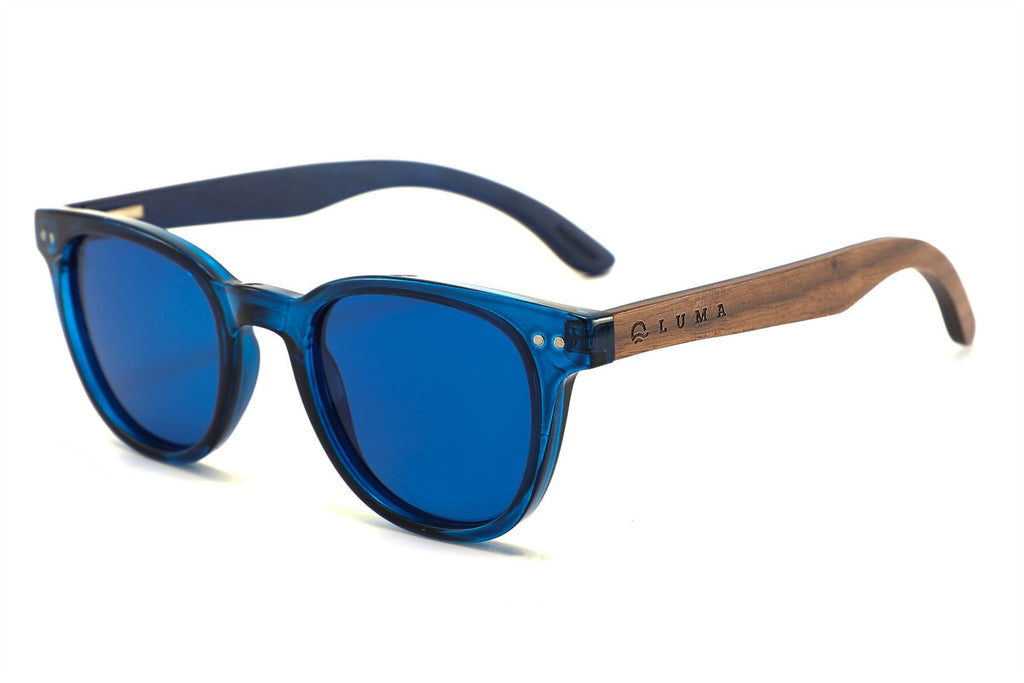 Luma Holywell Sunglasses - Blue - Skatewarehouse.co.uk