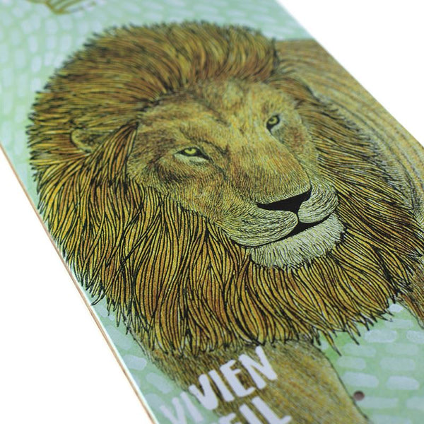 Magenta Vivien Feil Zoo Series Board  Skateboard Deck - 8.25