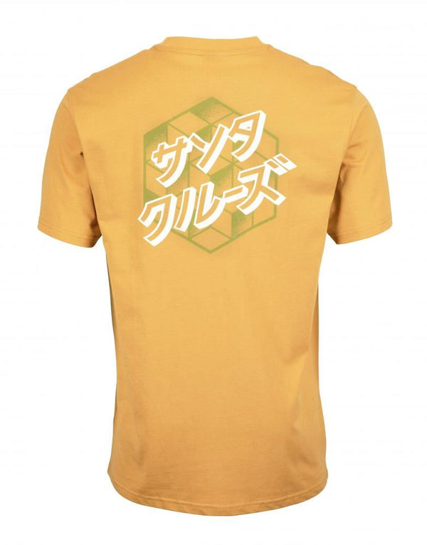 Santa Cruz T-Shirt Japanese Optical Dot T-Shirt - Sand - Skatewarehouse.co.uk