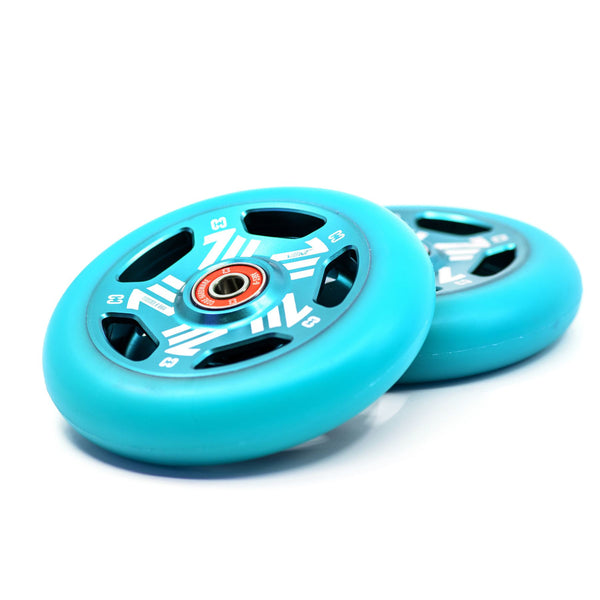 CORE Vent Hollow 110mm Stunt Scooter Wheel - Mint Blue