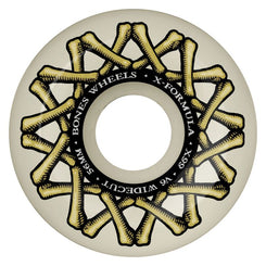 BONES X-Formula XF Widecut • • 99A • V6 Skateboard Wheels - 56mm