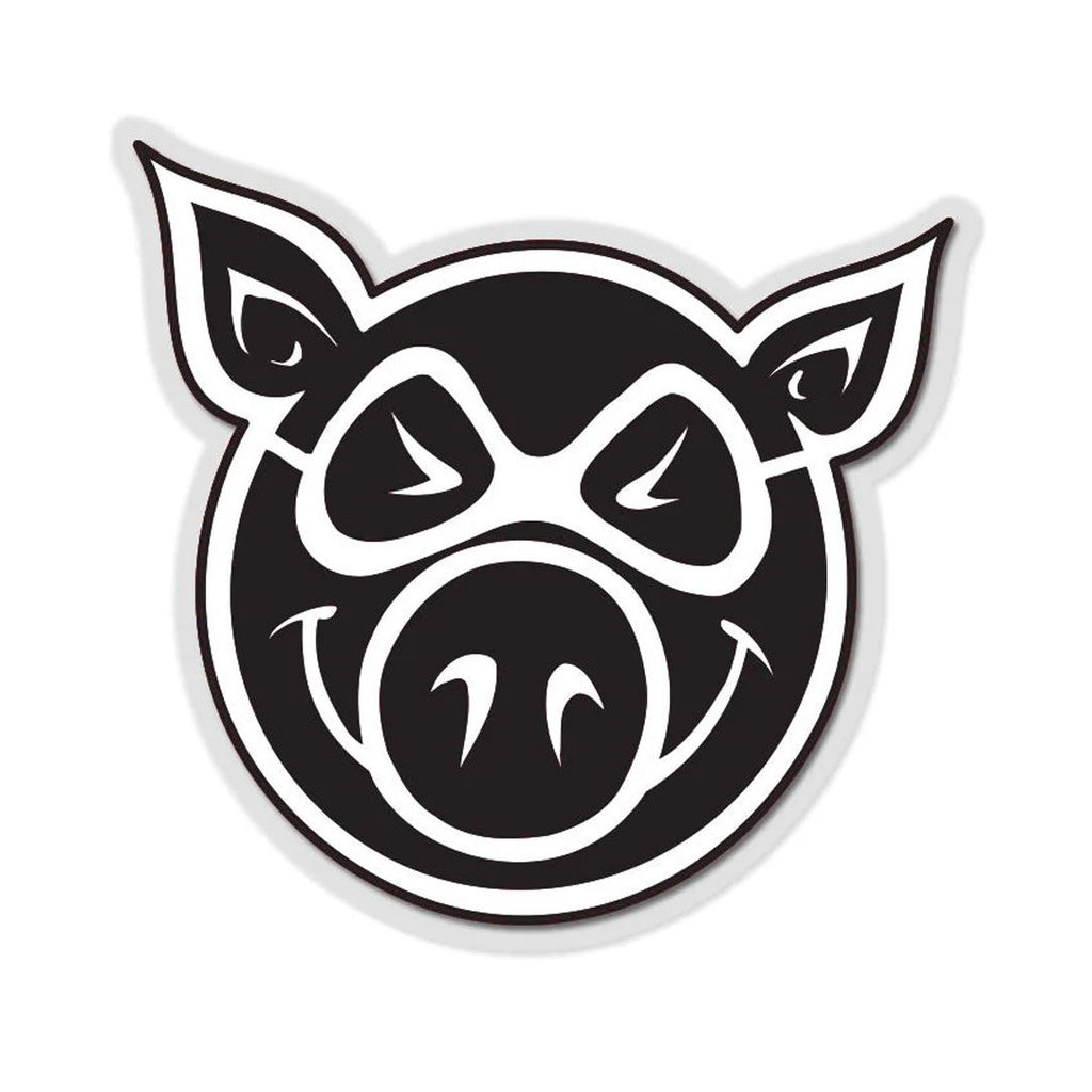 Pig Wheels 5.5" 'Pig Head' Sticker Pack (25 Pack)