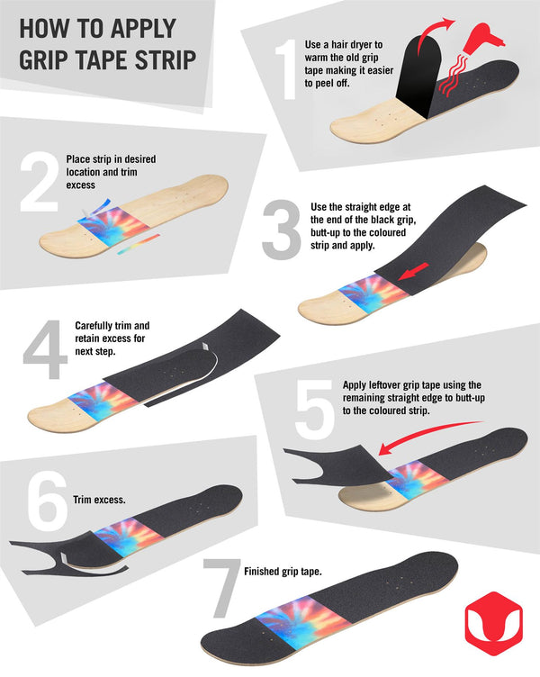 Venom Skateboards Grip Tape Strip 9