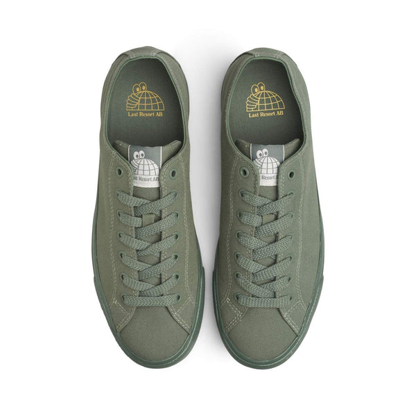 VM003 Canvas LO (Full Spray Green) Shoes - UK 9