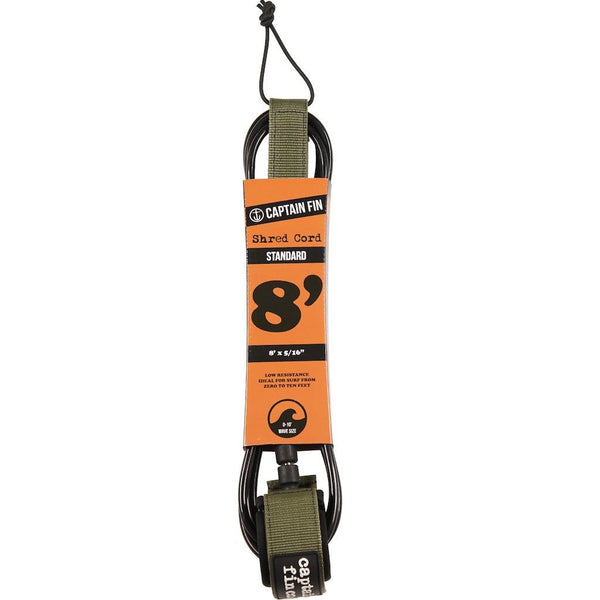 Captain Fin Co - Shred Cord - 8' Standard - Army Surf Accessory