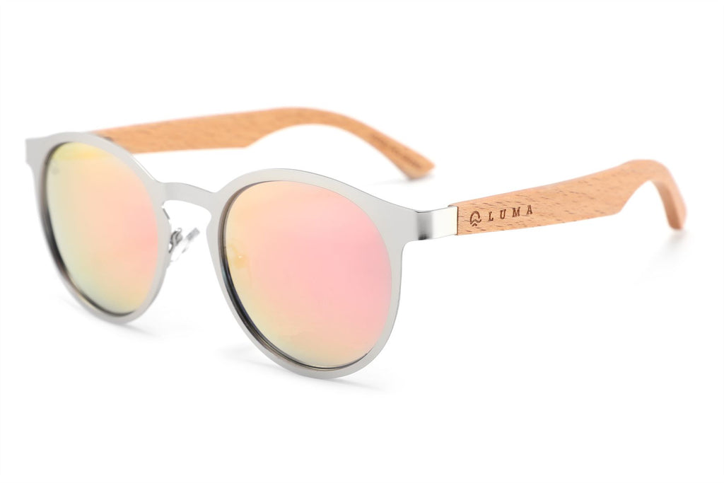 Luma St Ives Recycled Sunglasses - Silver - Skatewarehouse.co.uk
