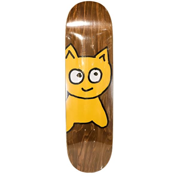 Meow Big Cat Skateboard Deck Multi 8.5