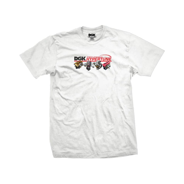 DGK Hypertune T-Shirt White - Skatewarehouse.co.uk