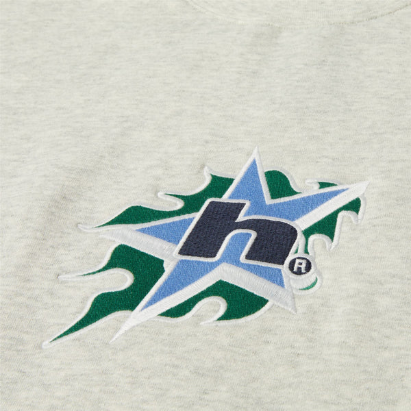 HUF H Bit Crewneck (Ash)