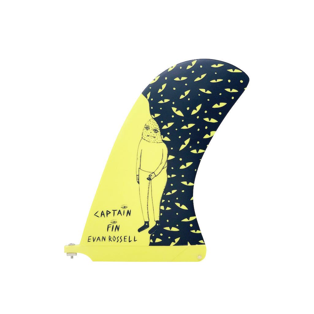 Captain Fin Co - Evan Rossell Hairy Fools - 10 - Yellow - 10"