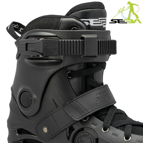 Seba E3 80 Black Inline Skates - Skatewarehouse.co.uk