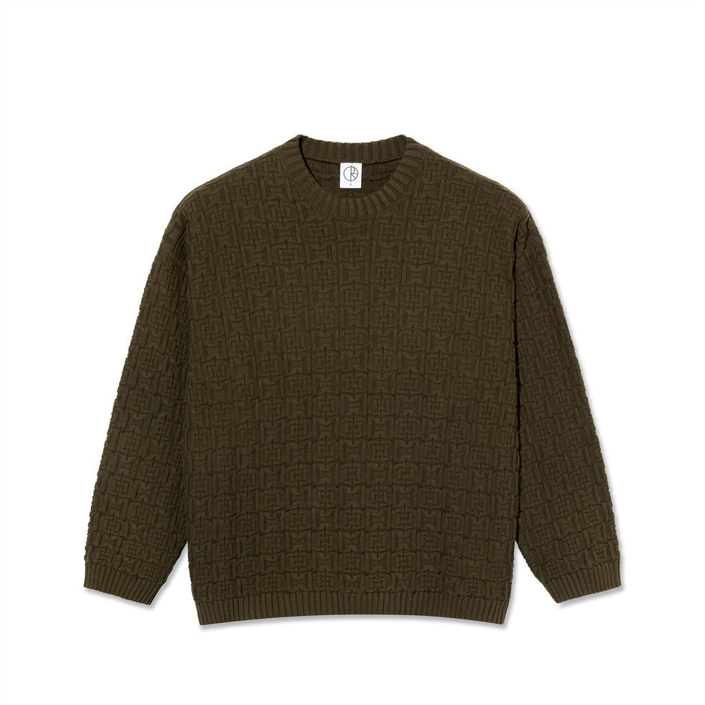 Polar Skate Co Alex Sweater (Brown) - 2