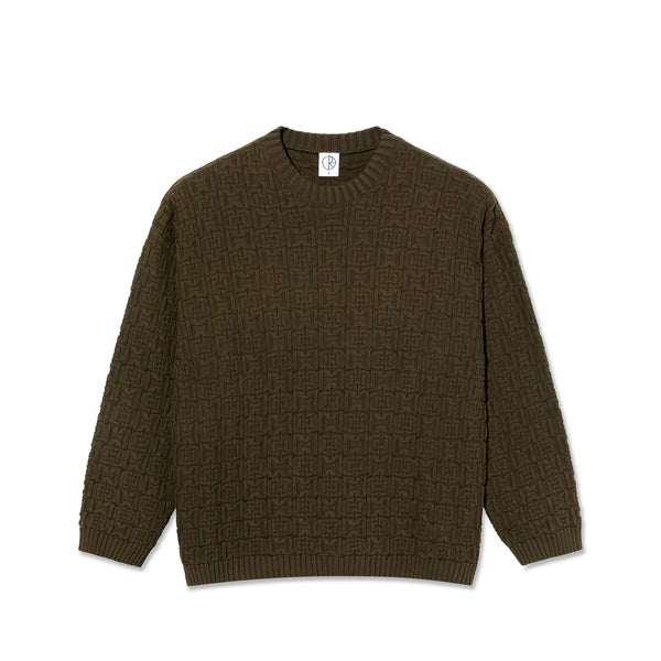 Polar Skate Co Alex Sweater (Brown) - 2