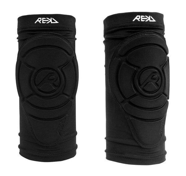REKD Pro Skateboard Skate Scooter BMX Knee Gaskets - Black - Skatewarehouse.co.uk