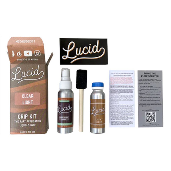 Lucid Grip - Clear - Light Skateboard Grip Tape