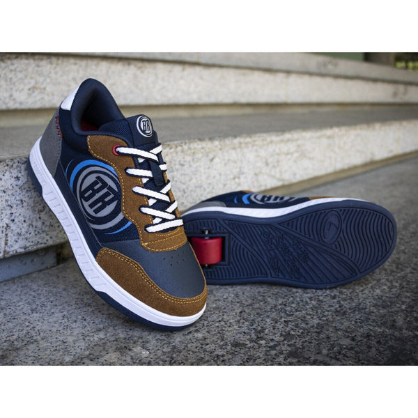 Breezy Rollers Hero 2 - Navy / Camel - Skatewarehouse.co.uk