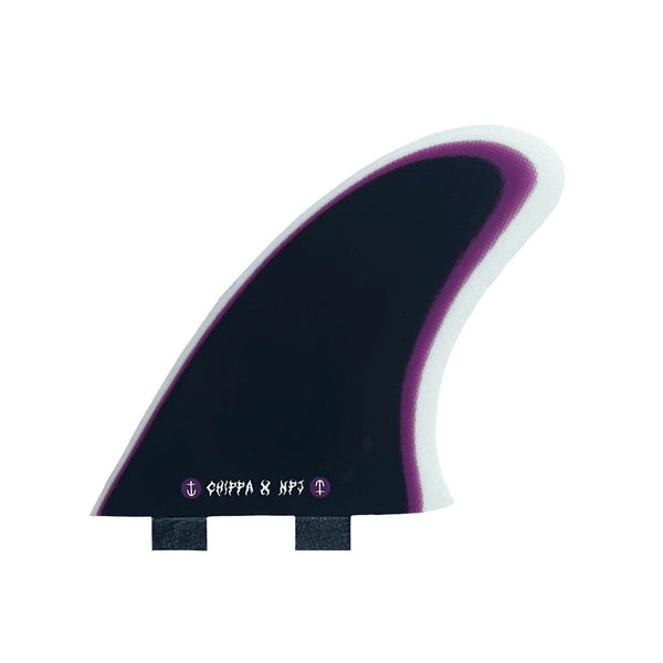 Captain Fin Co - Chippa Wilson + NPJ Twin Especial + Trailer - Large - Purple (FCS) - L