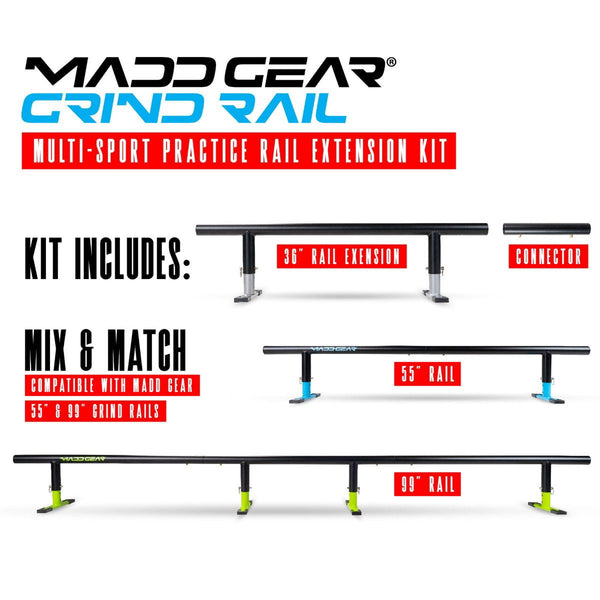 Madd Gear Grind Rail Extension Kit - 91cm / 36