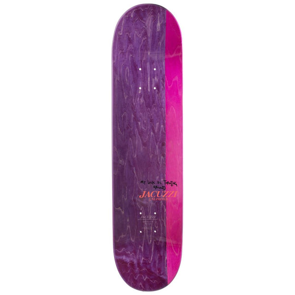 Jacuzzi Unlimited Smash Jet Ski Popsicle EX7 Silver Skateboard Deck - 8.25