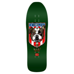 Powell Peralta Frankie Hill Bulldog Reissue Green / Gold Foil - 10" x Skateboard Deck - 10.0"