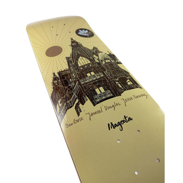 Magenta Ben Gore, Jameel Douglas & Jesse Navarez 'Rooftop' Series Skateboard Deck - 8.0
