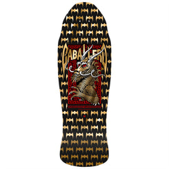 Powell-Peralta Steve Caballero • Street '23' • • Black / Gold Foil Skateboard Deck - 9.625"