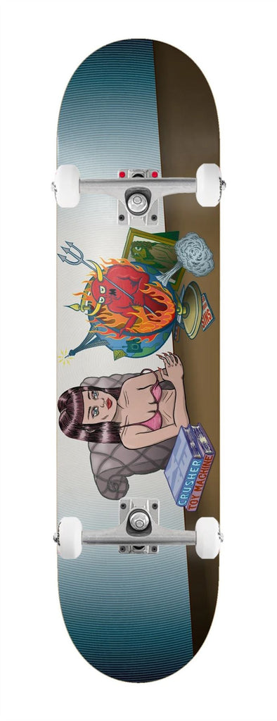 Toy Machine Axel Cruysberghs 'Globe' x Venom Custom Complete Skateboard - 8.375"