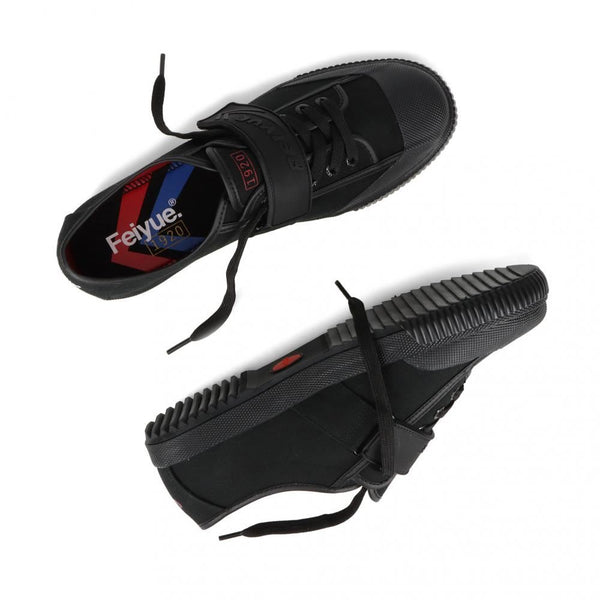 Feiyue Footwear Fe Lo 1920 PWRLFT Martial Arts/Gym/Lifing Shoes - Black / Red / Nimbus - Skatewarehouse.co.uk