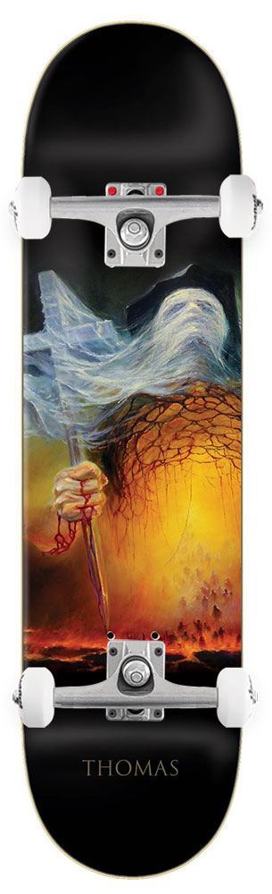 Zero Skateboard Lewandowski Katharsis Thomas x Venom Custom Complete Skateboard - 8.5