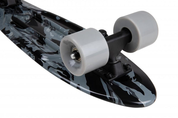 D Street Cruiser Black Camo Complete Cruiser Skateboard - 5.8