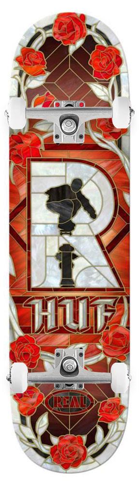 Real Huf Cathedral x Venom Custom Complete Skateboard - 8.5" - Skatewarehouse.co.uk