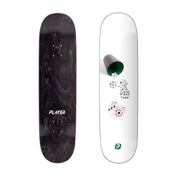 Player 5 Dice Zaprazny Player Skateboard Deck - 7.87