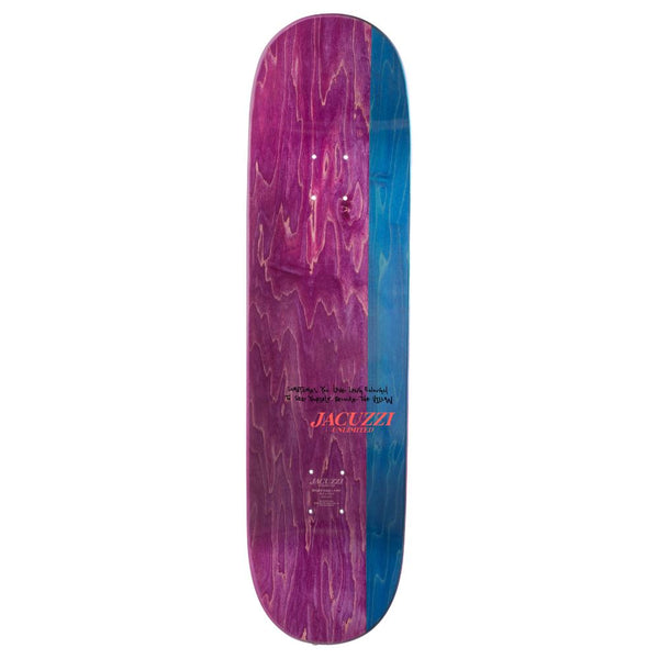 Jacuzzi Unlimited John Dilo No Fear EX7 Black Skateboard Deck - 7.75