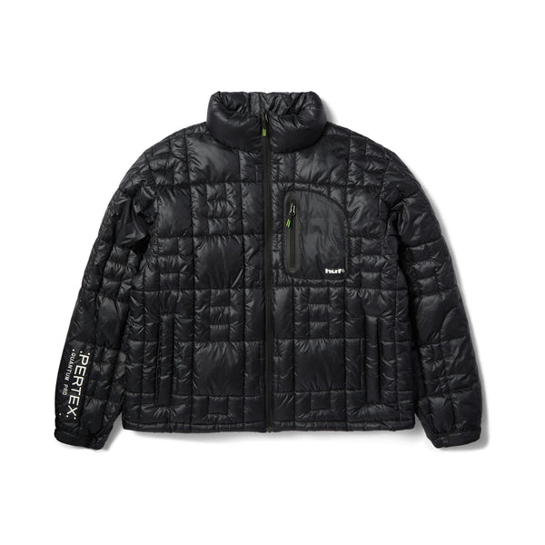 Huf Pertex Puffer Jacket (Black) - M