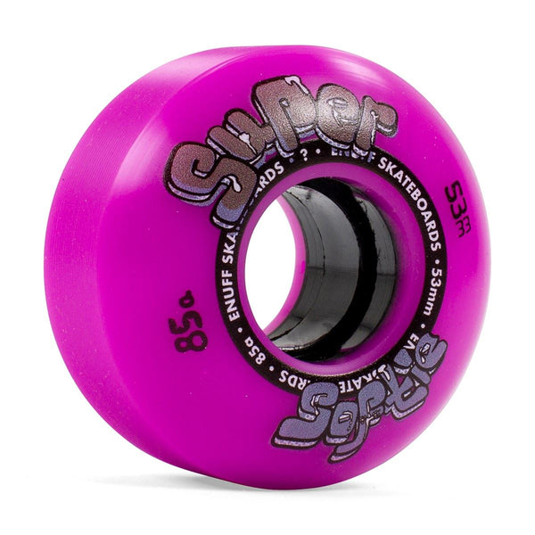 Enuff Super Softie Wheels - Purple 53mm - Skatewarehouse.co.uk