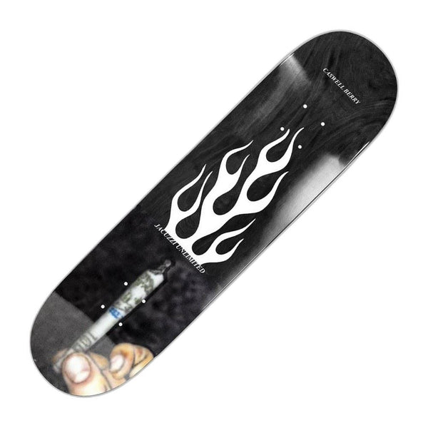 Jacuzzi Unlimited Cawell Berry Roll Up EX7 Black Skateboard Deck - 8.25