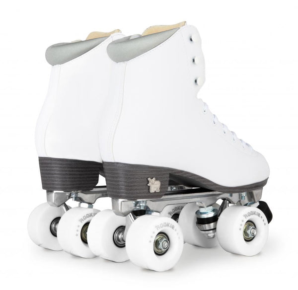 Rookie Quad Skate Rollerskates Artistic - White - Skatewarehouse.co.uk