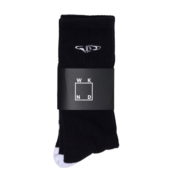 WKND 'Fishbone' Socks Black